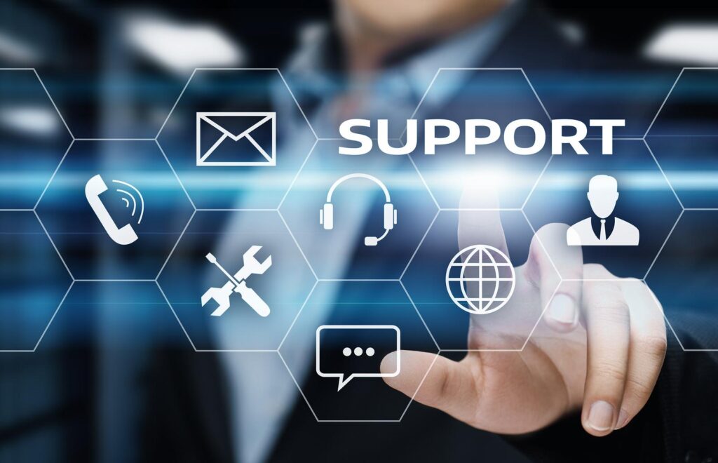 What is mean by end user support ?